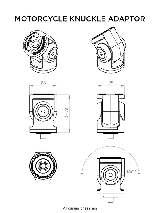 Arm-Knuckle Adaptor
