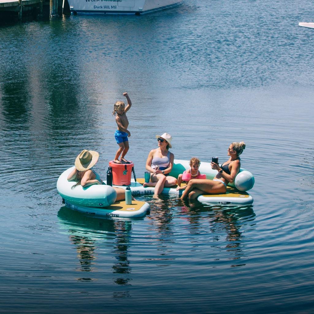 Inflatable Dock Hangout